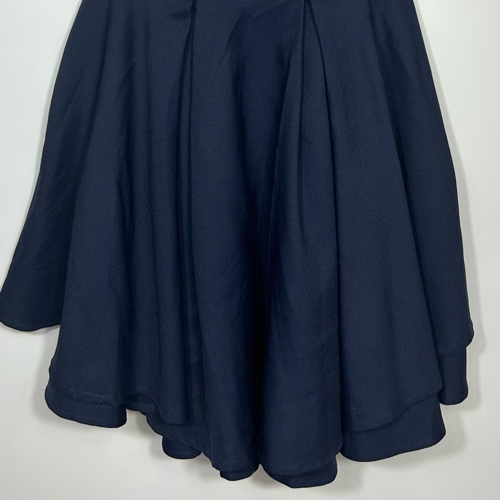 LULU’S Exclusive Flirting with Danger Cutout Navy Blue Dress Size S - Picture 9 of 13